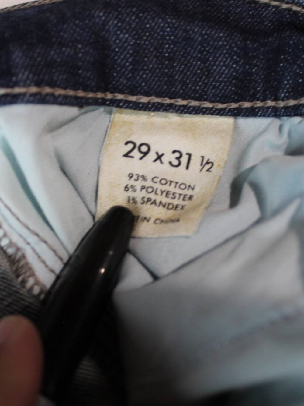 BKE Stella Bootcut Jeans 29 x 31.5 Stretch Blue Denim Distressed - Picture 5 of 10
